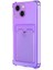 Apple iPhone 14 Plus Card Slot Shock Kılıf Lila 2