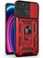 Realme C25Y Kılıf Impact Resistant Kırmızı 1