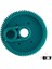 Otomotiv BGE610 New Holland Traktör için Kabin Ön Silecek Motoru Tamir Dişlisi 50032309 Diş Sayısı: 74; Çap: 45 mm 1