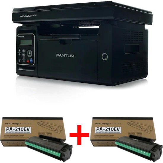Pantum M6500NW Wi-Fi Çok Fonksiyonlu Lazer Yazıcı +2 Adet Fiyatı