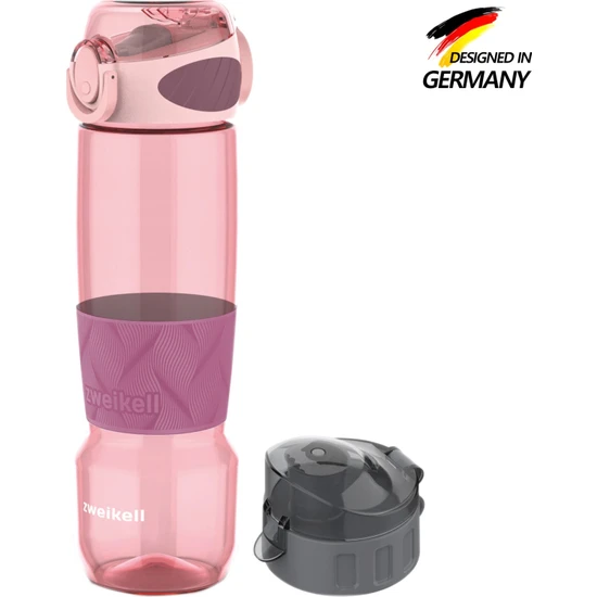 Zweikell Nozer Switch Rose Bpa Içermez 650 ml Tritan Suluk- Yedek Kapak Hediyeli Zweikell Nozer Switch Rose Bpa Içermez 650 ml Tritan Suluk- Yedek Kapak Hediyeli