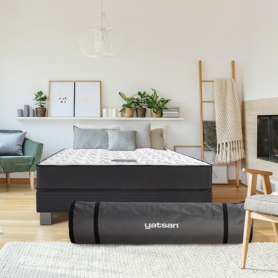 Yatsan Uykucu Luxe Pocket Spring Yatak 90 x 190 cm