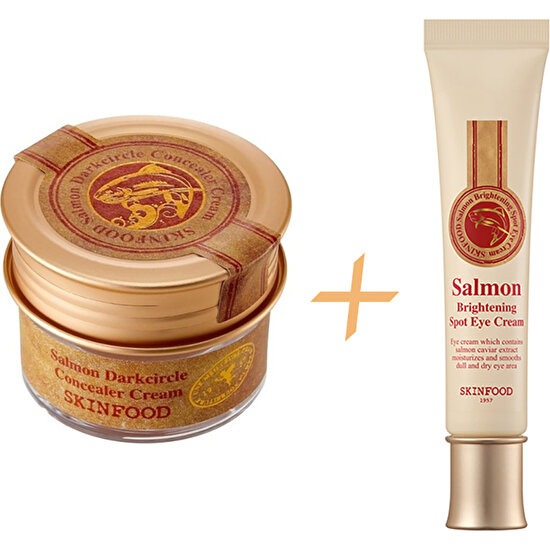 Skinfood Salmon Concealer (2) + Salmon Brightening Eye Cream