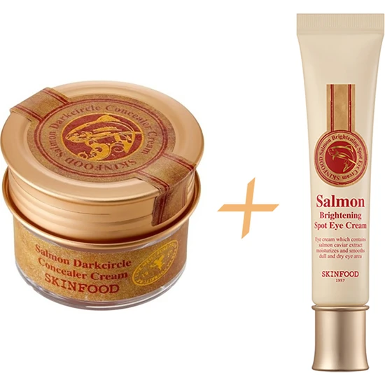 Skinfood Salmon Concealer (1) + Salmon Brightening Eye Cream