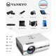 Vankyo Leisure 410 LCD LED Projeksiyon Cihazı - 1080P Destekli - 200 Inç Yansıtma - Dahili Hoparlör - Türkçe Menü - Perdeli