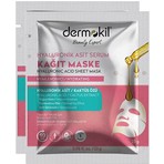 Dermokil Hyaluronik Asit Serum Kağıt Maske 23 Gr X 2 Adet