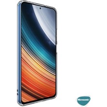 Microsonic Xiaomi Poco F4 Kılıf Transparent Soft Şeffaf