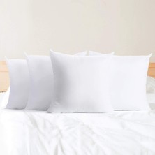 Puffy Soft Kırlent Içi Yastık Kırlent Yastığı - Yüksek Model Yastık - 4 Adet - 500 Gram