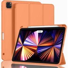 MobaxAksesuar Apple iPad Pro 12.9 6. Nesil 5. Nesil Kılıf Pen Charge Kalem Bölmeli A2378 A2379 A2461 A2462 2022 A2436 A2437 A2764 A2766