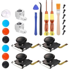 Flameer Joypad Oyun Pedi Için 3D Analog Kit (Yurt Dışından)