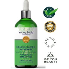 Young Souls Aromatherapy Heart Chakra Massage Oil Kalp Çakra Masaj Yağı 100 ml