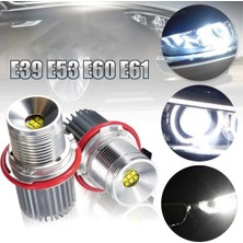 Gorgeous 45 W Beyaz LED Araba Melek Gözler LED Işaretleyici Halo Halka Ampul Far Ampulü -Bmw E39 E53 E60 E61 (Yurt Dışından)