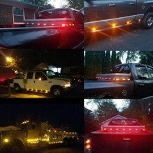 Gorgeous 10X Amber LED Römork Kamyon Yan Işaret Işıkları 4 LED Gümrükleme Rv Camper 12V-24V (Yurt Dışından)