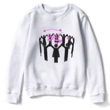 Pale Wear Y2K White Sweatshirt - M