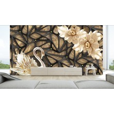 Umut Gergi Tavan 3 Boyutlu Tek Parça Duvar Kağıdı