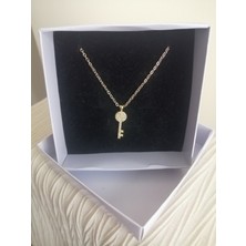 Shopping Day Zirkon Taşlı Anahtar Kolye
