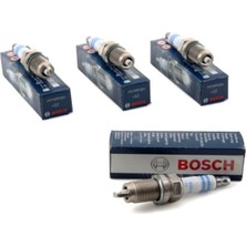 Bosch Volkswagen Polo 2003 - 2014 1.4 16 Valf Ateşleme Bujisi Takım  101905601