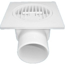 Asil 10 x 10 32 Lik Yandan Çıkışlı Yer Süzgeci Plastik