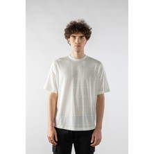Don Q Shot Erkek Jakarlı Oversize Kısa Kollu T-Shirt