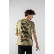 Don Q Shot Erkek Custom Baskılı Oversize Kısa Kollu T-Shirt