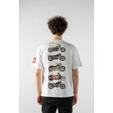 Don Q Shot Erkek Custom Baskılı Oversize Kısa Kollu T-Shirt