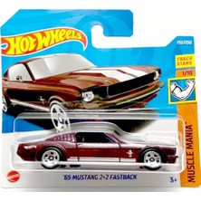 Hot Wheels 65 Mustang 2+2 Fastback Bordo Toyland