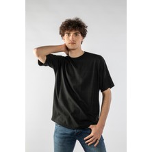 Don Q Shot Erkek Jakarlı Oversize Kısa Kollu T-Shirt