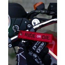 Yeles Ride Or Die Motorcu Kumaş Anahtarlık