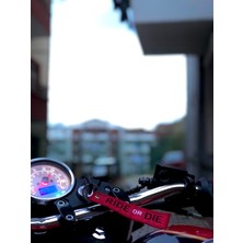 Yeles Ride Or Die Motorcu Kumaş Anahtarlık