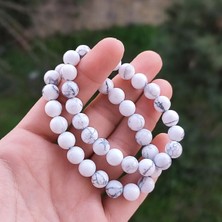 Havlit Doğal Taş Bileklik 8 mm