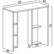 Fly Mobilya Luis Çalışma Masası