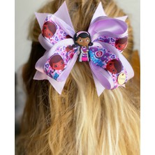 Queen Aksesuar Dr Dotty Doktor Mc Stuffins Doktor Doti Lüks Klipsli Fiyonk Toka