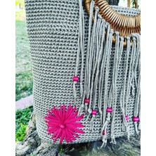 Pink Bag Handmade Tasarım Plaj Çantası
