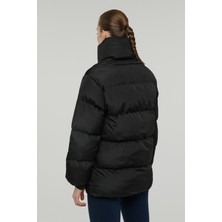 Kinetix W-SN2060 Serena Coat 2pr Siyah Kadın Uzun Kaban
