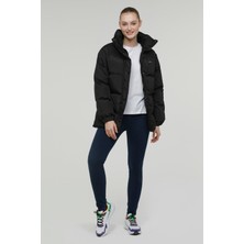 Kinetix W-SN2060 Serena Coat 2pr Siyah Kadın Uzun Kaban