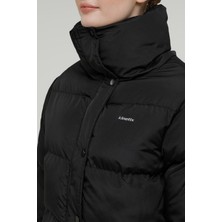 Kinetix W-SN2060 Serena Coat 2pr Siyah Kadın Uzun Kaban