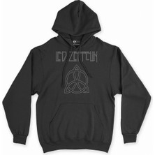 Cix LED Zeppelin Paul Joness Siyah Sweatshirt Hoodie