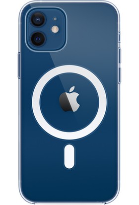 Tiger Apple iPhone 12/12PRO Magsafe Destekli Şeffaf Kılıf Kablosuz Sarj ile Uyumlu