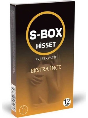 S-Box Ekstra Ince Prezervatif 12'li