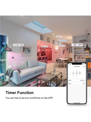 Romantik Balon Wifi Akıllı Ampul Rgb+W+C LED Mum Ampul 5 W E14 (Yurt Dışından)