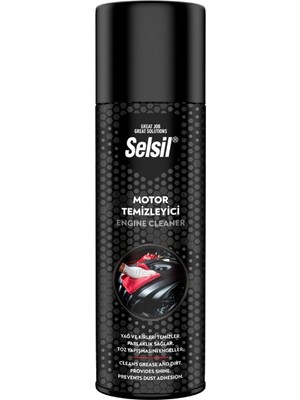 Selsil Susuz Motor Temizleme Spreyi Engine Cleaner 500ML