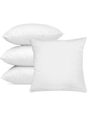 Kırlent Içi Yastık Kırlent Yastığı - Alçak Model Yastık - 4 Adet - 400 Gram