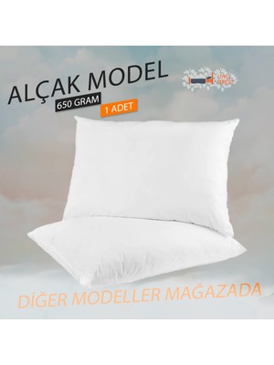 Puffy Soft Silikon Dolgulu Yastık 650 Gram - Puffy Soft Yastık - 1 Adet Yastık -
