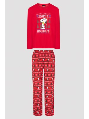 Penti Erkek Snoopy Pantolon Pijama Takımı