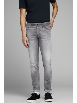 Jack & Jones Erkek Jjıglenn Jean Pantolon 12147024 Gri