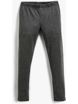 Koton Basic Tayt Beli Lastikli Pamuklu