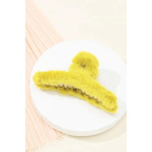 New Obsessions Kürklü Soft Peluş Büyük Mandal Toka
