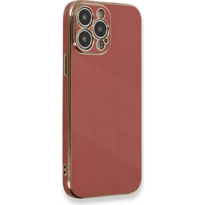 Apple iPhone 14 Pro Kılıf Olive Plated Kırmızı