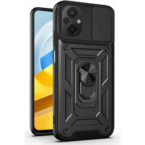 Xiaomi Poco M5 Kılıf Impact Resistant Siyah