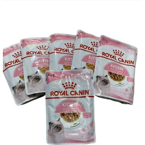 Royal Canin Kitten Gravy Soslu Pouch Konserve Yavru Kedi Maması 6X85GR